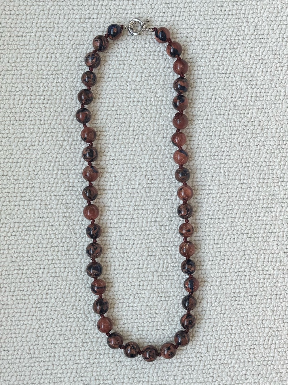 NWOT Tuckernuck Gold Blue Sandstone Necklace